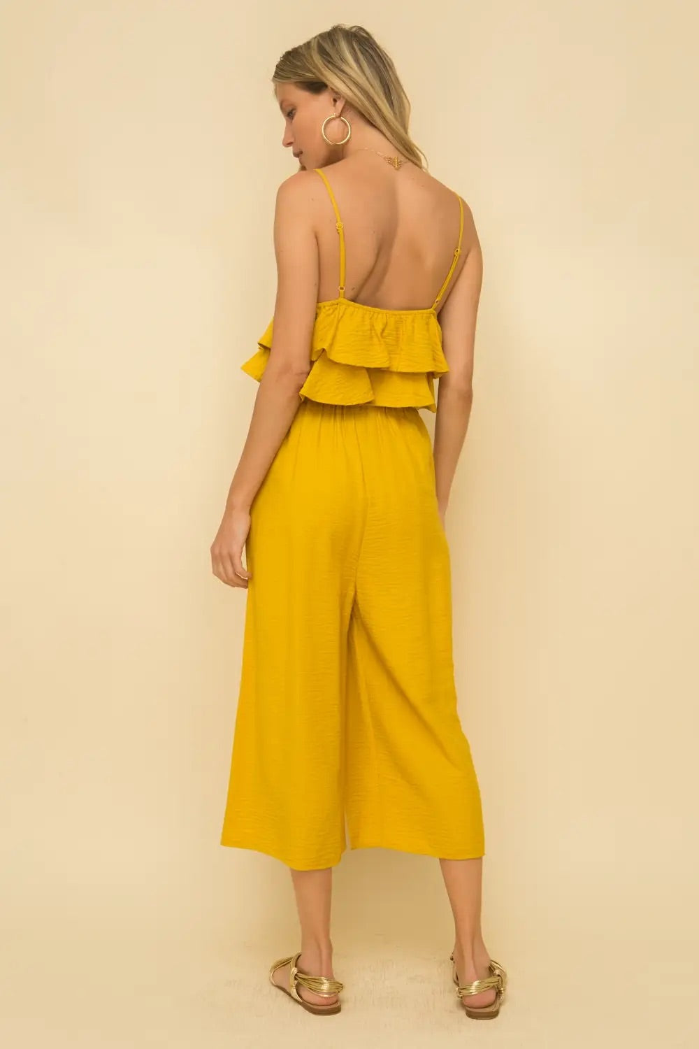 Mustard Yellow Jumpsuit